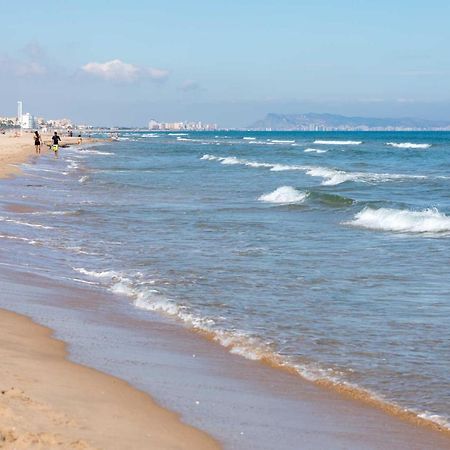 Apartamento 1ª Linea En Playa De Gandia Kültér fotó