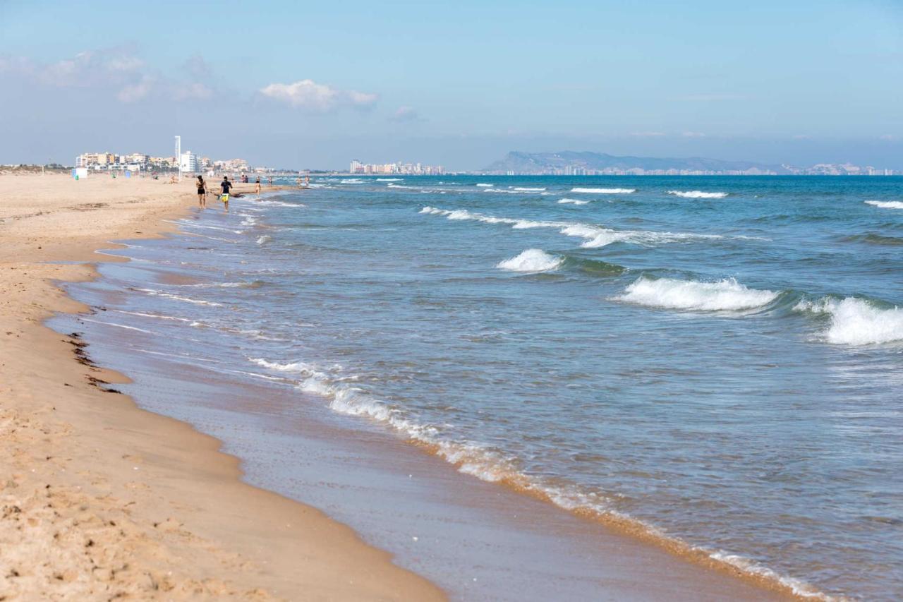 Apartamento 1ª Linea En Playa De Gandia Kültér fotó