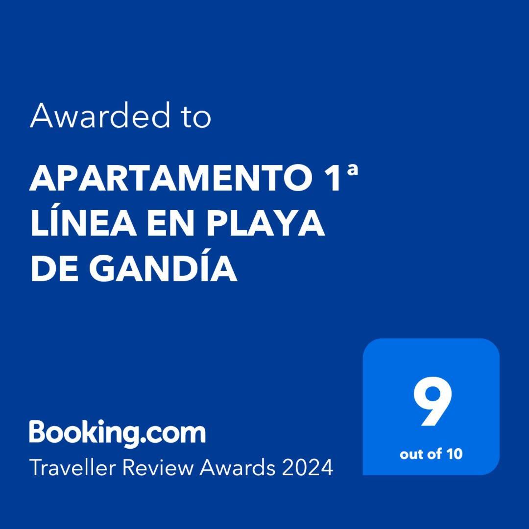 Apartamento 1ª Linea En Playa De Gandia Kültér fotó
